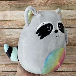 Squishmallow Max The Rainbow Raccoon NEW